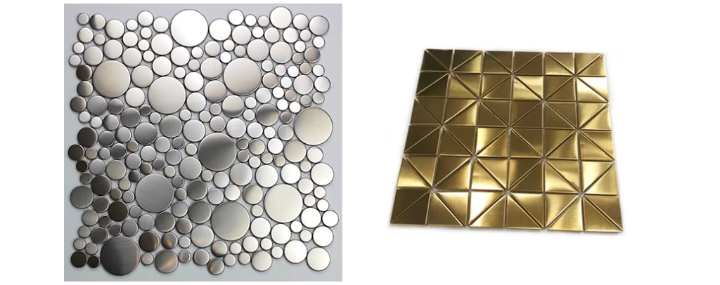 کاشی و موزاییک استیل 2 کاربردهای موزاییک استیل